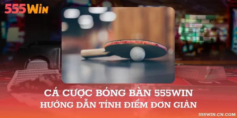 Cá Cược Bóng Bàn 555WIN – Hướng Dẫn Tính Điểm Đơn Giản