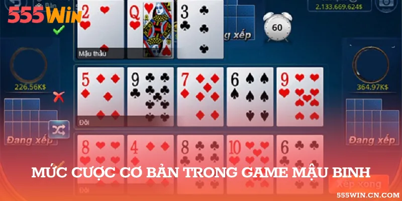 3 luật chơi đánh bài cần nhớ tại Mậu Binh 555WIN