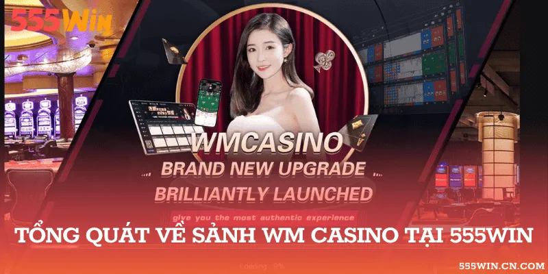 WM casino là nhà phát hành game uy tín, hợp tác cùng 555WIN - Thu hút được nhiều lượt chơi